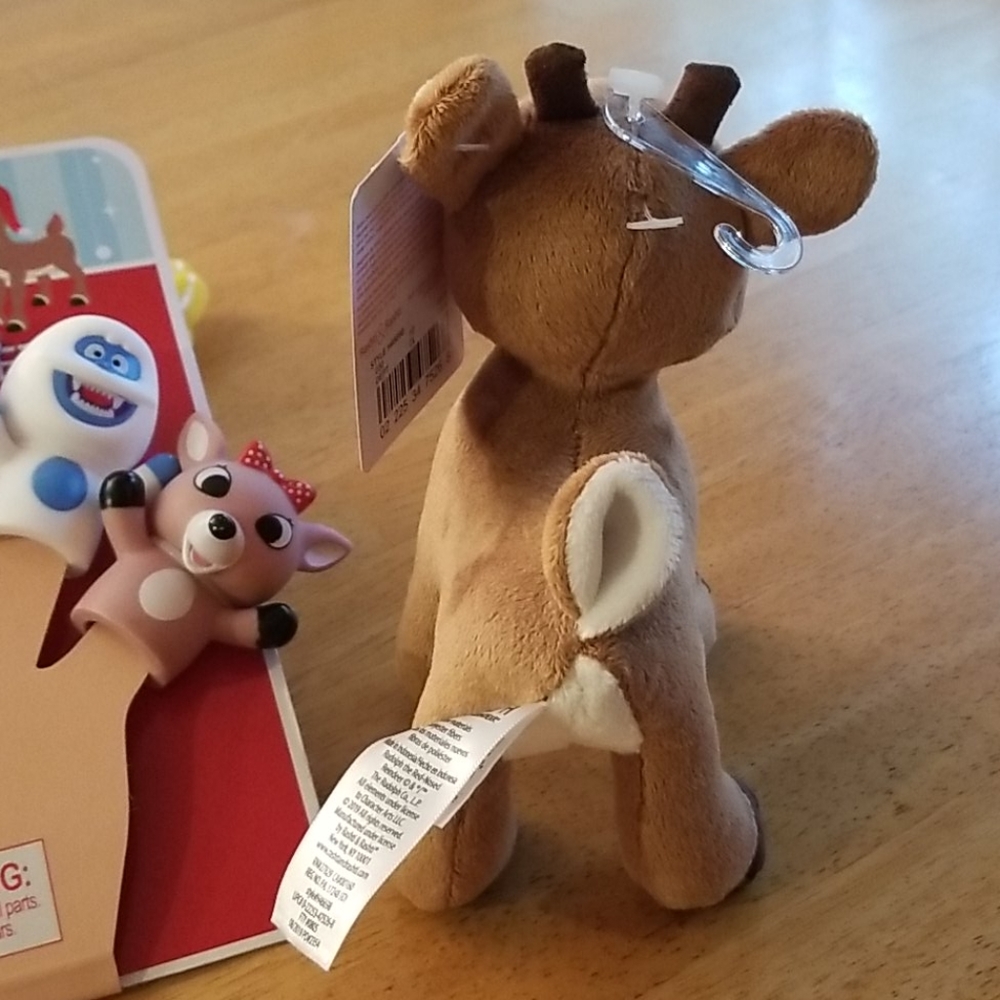 NEW Rudolph Bundle! Finger Puppets and Plushie - Picture 6 of 8